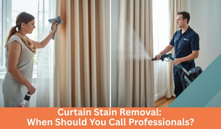 Curtain Stain Removal When Should You Call Professionals