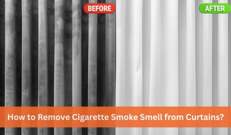 Remove Cigarette Smoke Smell from Curtains