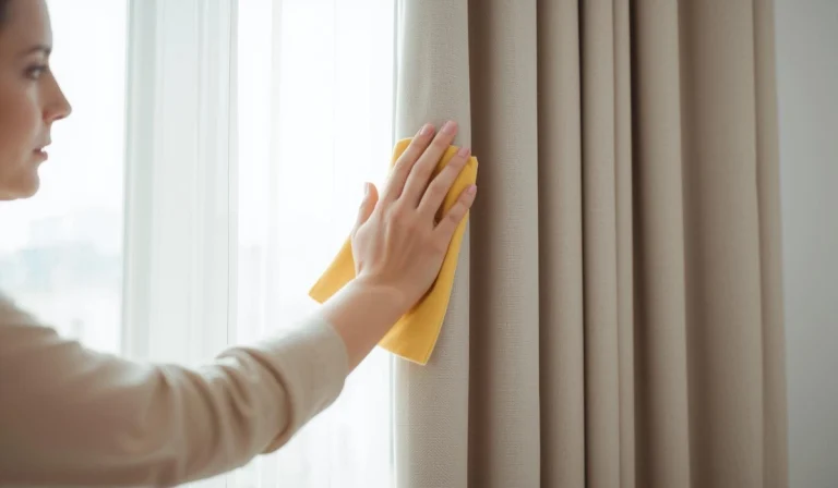 Spot Cleaning Curtains