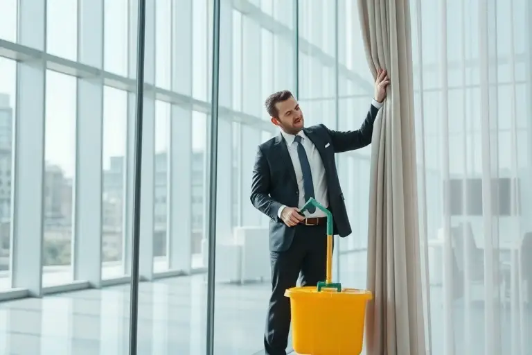 Commercial Curtain Cleaning in Hamilton